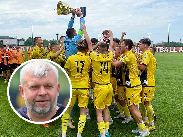 Григорій Козловський привітав юніорів Руху