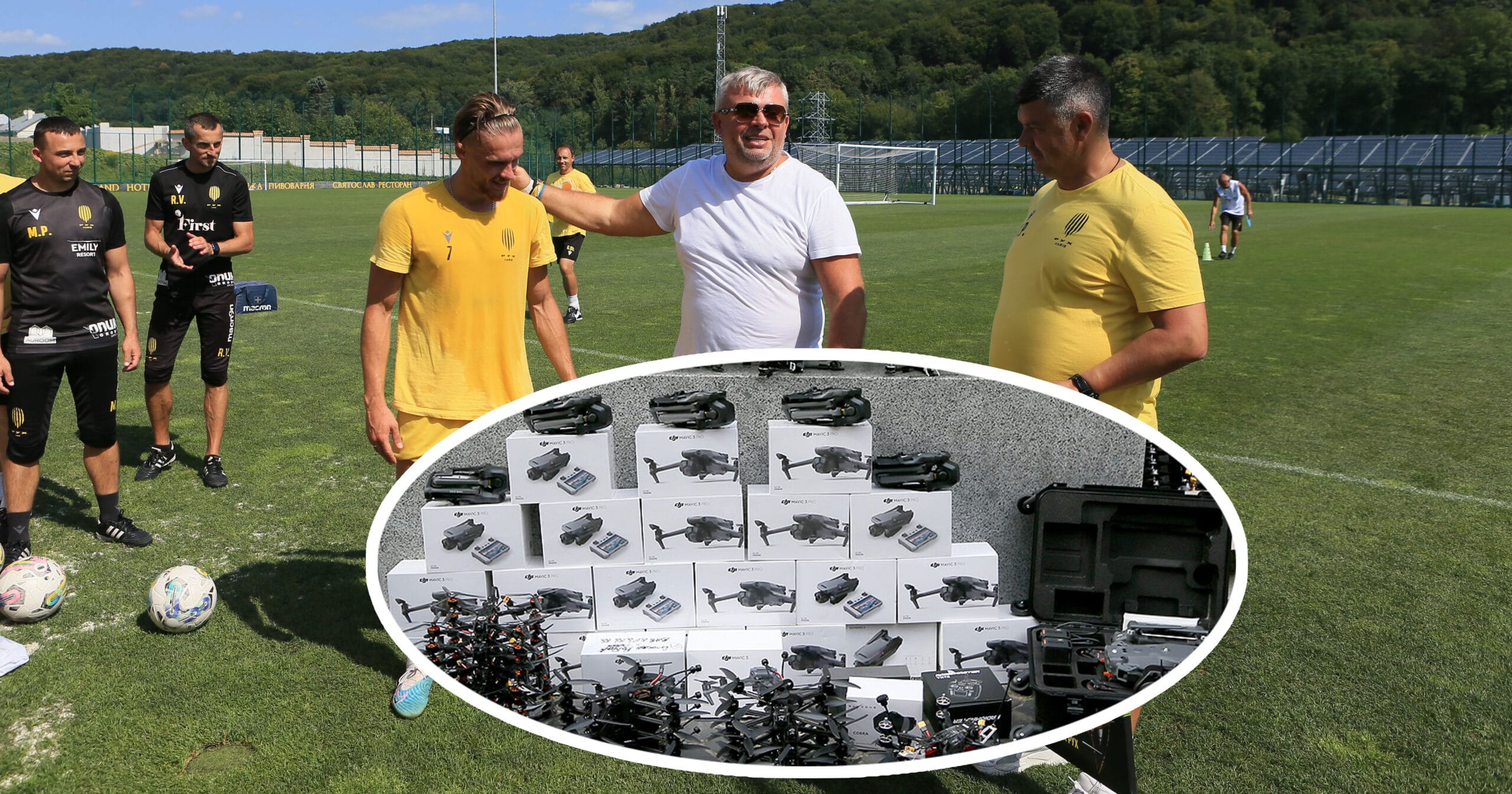 Григорій Козловський та ФК «Рух» профінансували закупівлю 180 дронів для ЗСУ
