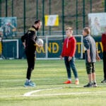 The Ruh football club and its founder, Hryhoriy Kozlovskyy, joined the celebration as part of the Children’s Dreams project