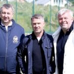 Тренер збірної України Сергій Ребров завітав в Академію Руху