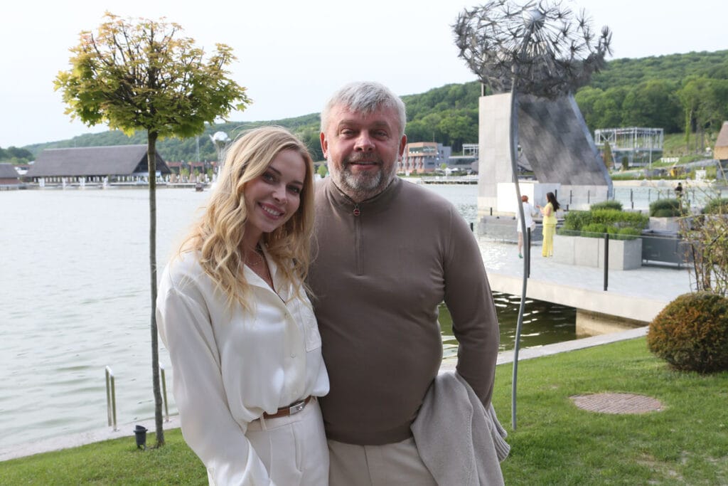 Philanthropists Yulia and Hryhoriy Kozlovskyy