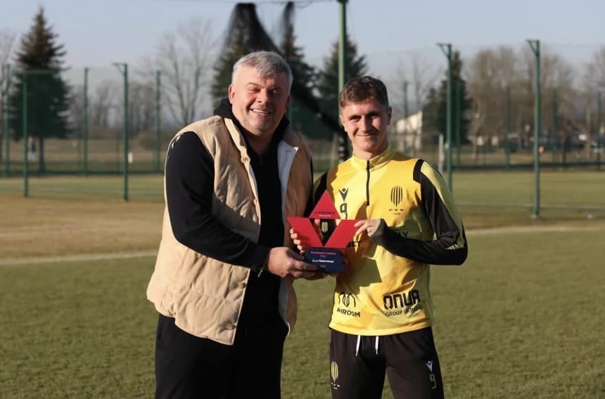 Hryhorij Kozłowski - honorowy prezes i założyciel FC Rukh (Lwów), filantrop i biznesmen.