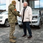A powerful blow to the enemy: Hryhoriy Kozlovskyy hands over millions of hryvnias worth of equipment to the 45th Brigade
